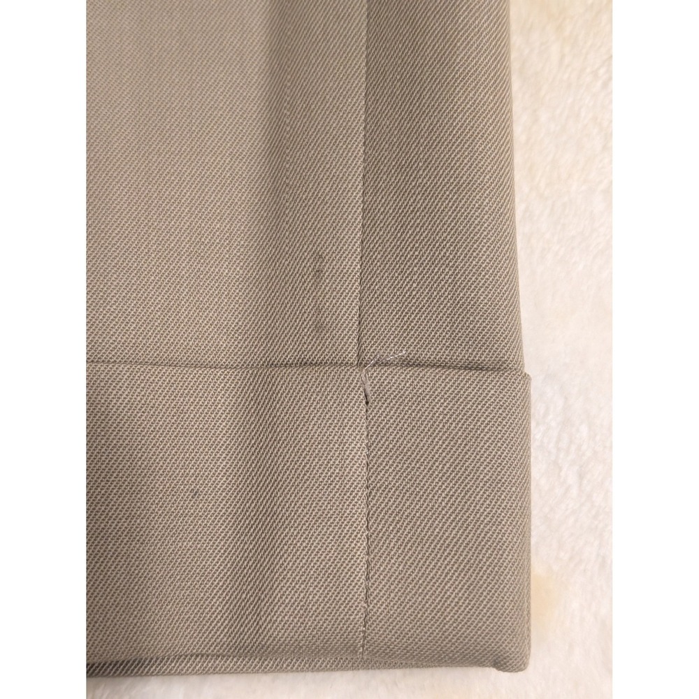 Britches Winston Pleated Dress Pants Mens 36R Khaki Worsted Wool Made in Italy - Picture 9 of 15